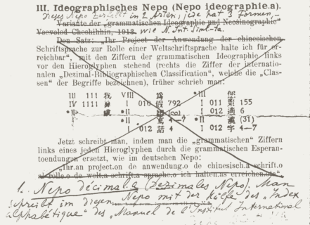 Universal Language scheme Nepo